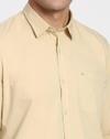 PETER ENGLD SHIRTS, LT. KHAKI, 39