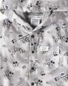 MICKEY SHIRT WITH HOODIE, GREY
