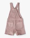 DUNGAREE WITH STRIPE TOP, MULTI