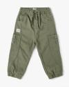 CUT N SEW PANT, OLIVE, 6-12M
