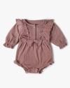 ROMPER WITH BOW, PINK, 0-3M
