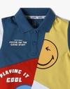 SMILEY MULTI COLOR POLO, MULTI, 2-3Y