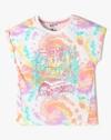 BOXYTWIST CUFF TEE, MULTI