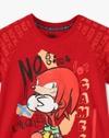 RELAXED FIT RAGLAN TEE, RED, 9-10Y