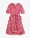 PRAIRIE DRESS, PINK, 3-4Y