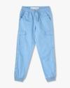 PULL ON JOGGER PANT, BLUE, 13-14Y