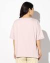 ROLLED UP SLEEVE TEE, LILAC, M