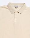 TEXTURED POLO TSHIRT, OFF WHITE, L