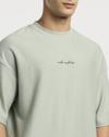 SOLID BOXY TEE, LT. GREEN, L