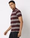 Regular Fit Striped Polo T-Shirt