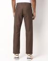 Mock linen chino olive 36
