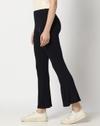 Rio Basic Jenny Rib Flare Legg, NAVY, XL