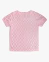 FOIL PRINTED TIERED DUNGRE, PINK, 11-12Y