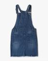 Girls Dungaree Dress with T-Shirt