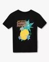 Long Tshirt w Cycling, JET BLACK, 13-14Y