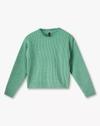 Sweater w beads, GREEN, 15-16Y