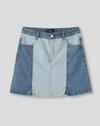 DENIM SKIRT, BLUE, 8-9Y