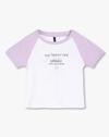 Crew neck Tshirt, LILAC, 8-9Y