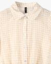 YARN DYED SHIRT, BEIGE, 9-10Y