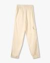 RAYON CARGO PANTS, OFF WHITE, 13-14Y