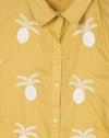 PINEAPPLE EMBROIDERED, LT. MUSTARD, 8-9Y