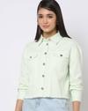 Denim Jacket with Flap Pockets