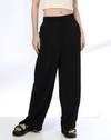 Women Flared Flat-Front Trousers