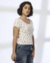 RIB TOP, OFF WHITE, L