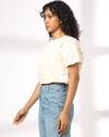 BALLOON TOP, OFF WHITE, XS
