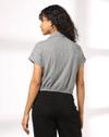 GHINGHAM CHECK SHIRT, OFF WHITE, S