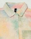 SCHIFFLI CROP SHIRT, OFF WHITE, XS