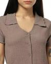 TEXTURE SHIRT, LT.BROWN, M