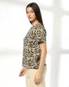 Textured Knit Top LWT41, BEIGE, XL