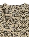 Textured Knit Top LWT41, BEIGE, XL