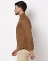 Men Slim Fit Shirt with Patch Pocket
