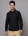 SIN-MC-SS25-TOPS SHIRTS, BLACK, S