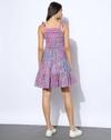 SVRNAA FUSION DRESS, OFF WHITE