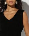 Svrnaa by AZORTE,WOMENS WEAR,BLACK