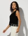 Svrnaa by AZORTE,WOMENS WEAR,BLACK