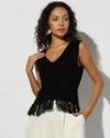 Svrnaa by AZORTE,WOMENS WEAR,BLACK