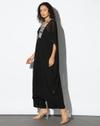 SVRNAAFU SHRUG, JET BLACK, S/M