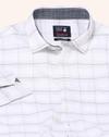 Men Checked Slim Fit Shirt with Patch Pocket