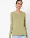 Striped Round-Neck T-shirt