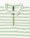 Women Striped Regular Fit Polo T-Shirt