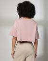GRAPHIC BOXY TOP, PINK