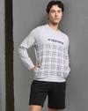 ROUND NECK CNS SWEATSHIRT, GREY, XXL