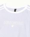 Graphic ringer tee, LT. BLUE, M