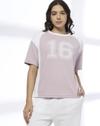 Graphic oversize panell, LT. PURPLE, XXL