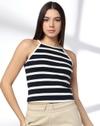Women Striped Fitted Camisole