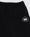 PLACEMENT GRAPHIC JOGGER, JET BLACK, XS